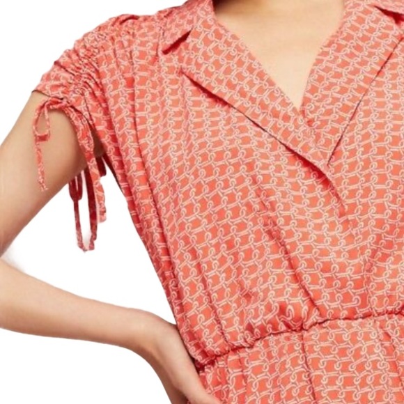 ANTHROPOLOGIE Maeve Carlotta Ruched Shirt Dress XS - Picture 3 of 15